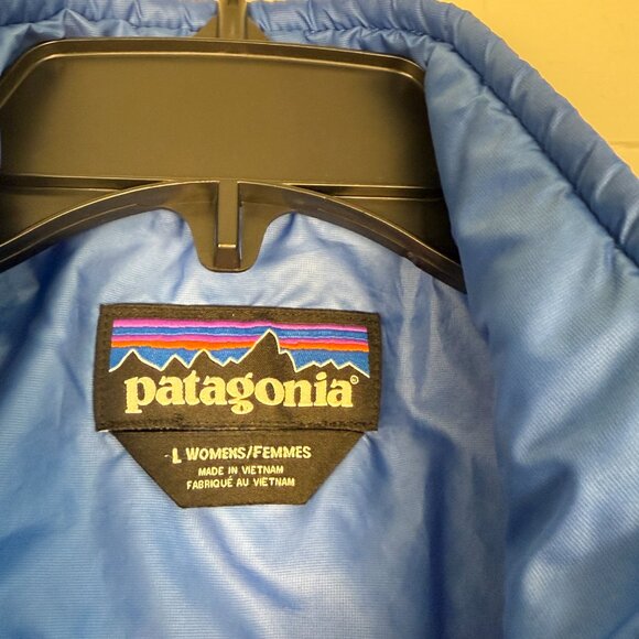 Patagonia Nano Puff Vest — Women’s L, Bright Blue (Lightly Worn) - Picture 3 of 5